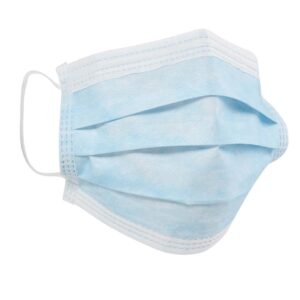 3 laags mondkapje - non medical per 50 verpakt BLAUW