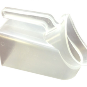 Urinaalhouder Unisex Transparant - 1 st