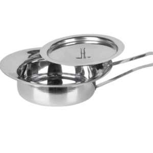 Bedpan ondersteek RVS met deksel