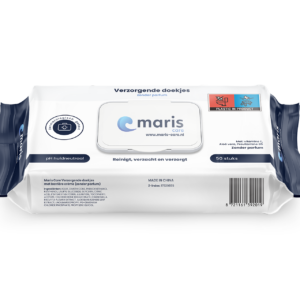 Verzorgende doekjes zonder parfum (per 50 verpakt)